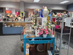 Thift Shop Flower Area